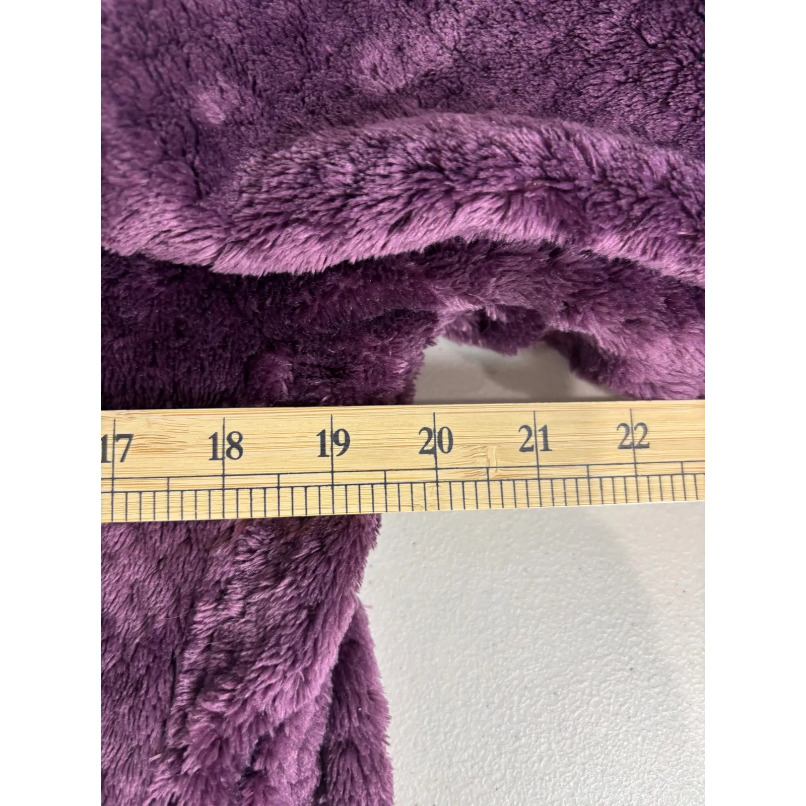 Columbia Purple Fireside II Sherpa Full Zip Fleece Jacket Large Women's Cozy - Image 8