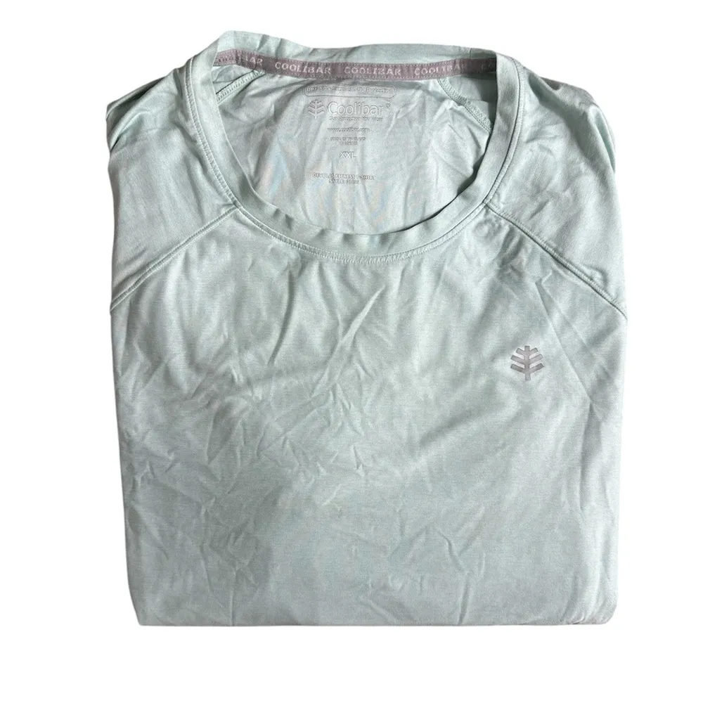 Coolibar Devi fitness longsleeve shirt Blue Size XXL - Image 3