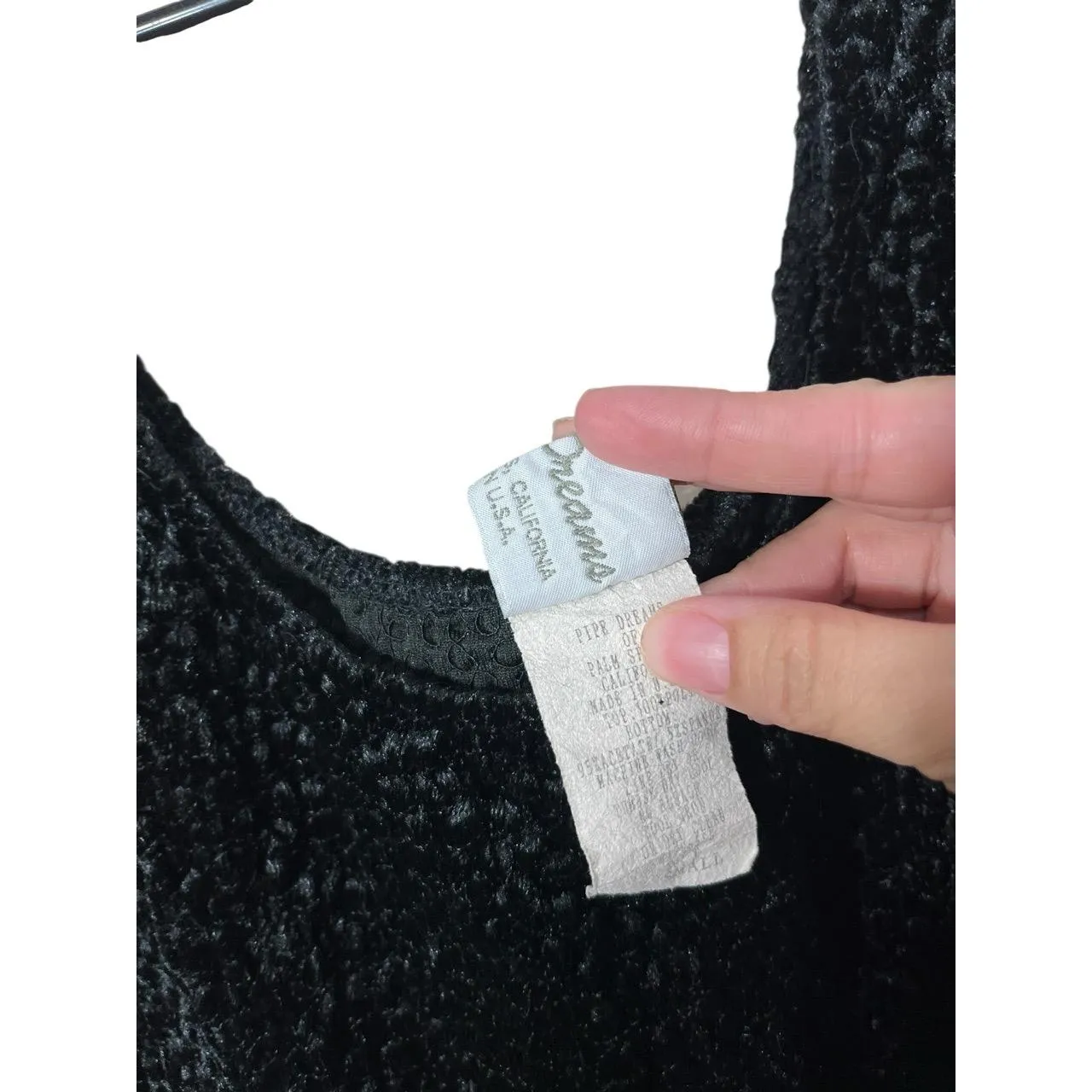 Vintage Pipe Dreams 90s Black Short Sleeve Wide Leg Jumpsuit Size Small - Image 6