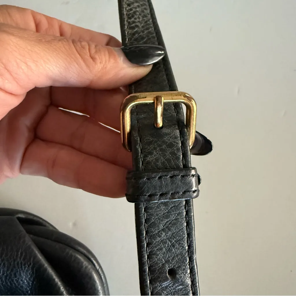 Marc by Marc Jacobs Black Leather Classic Q Percy Crossbody Bag - Image 7