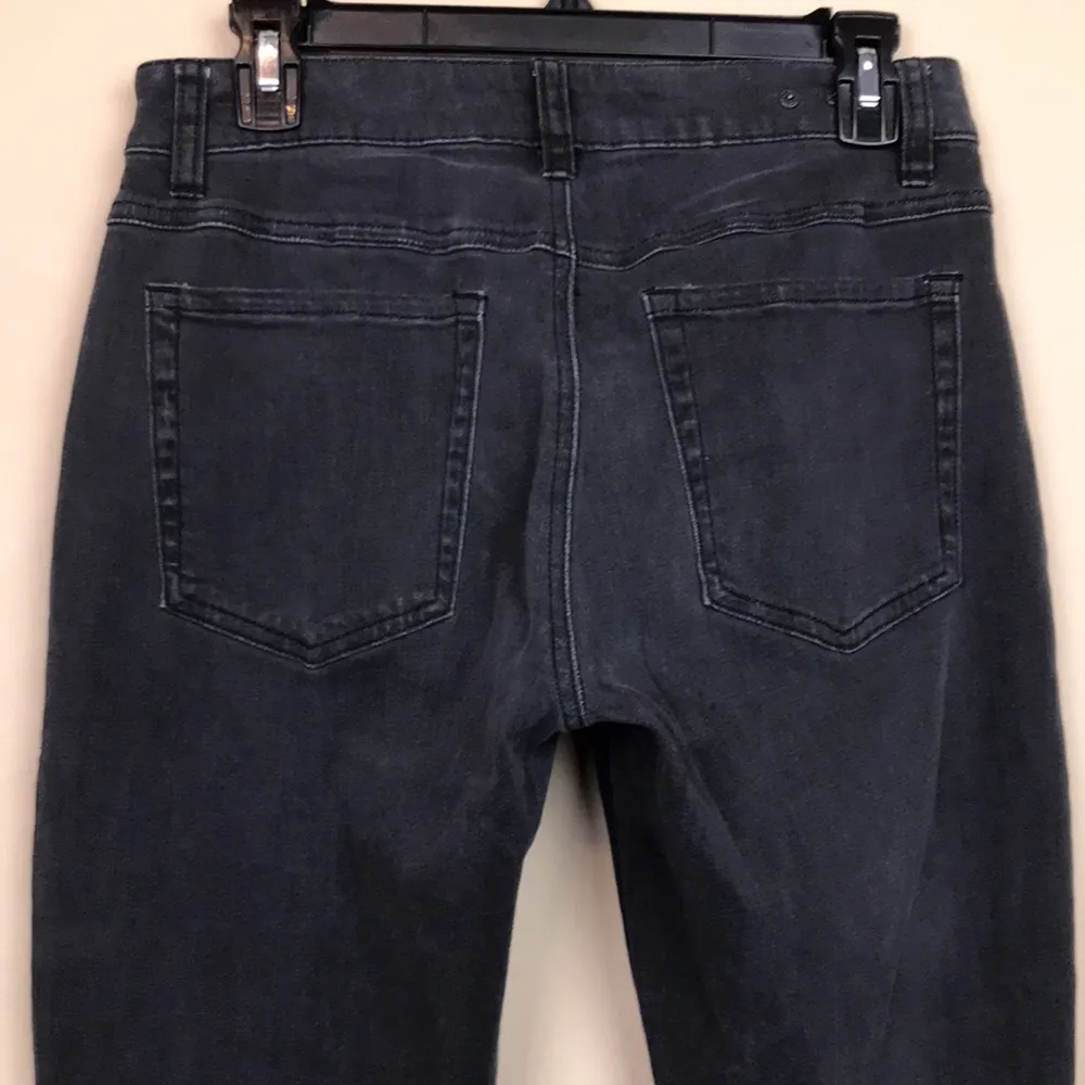 Cabi Women’s Curvy Slim Boot Cut Faded Black Denim Jeans - Image 8