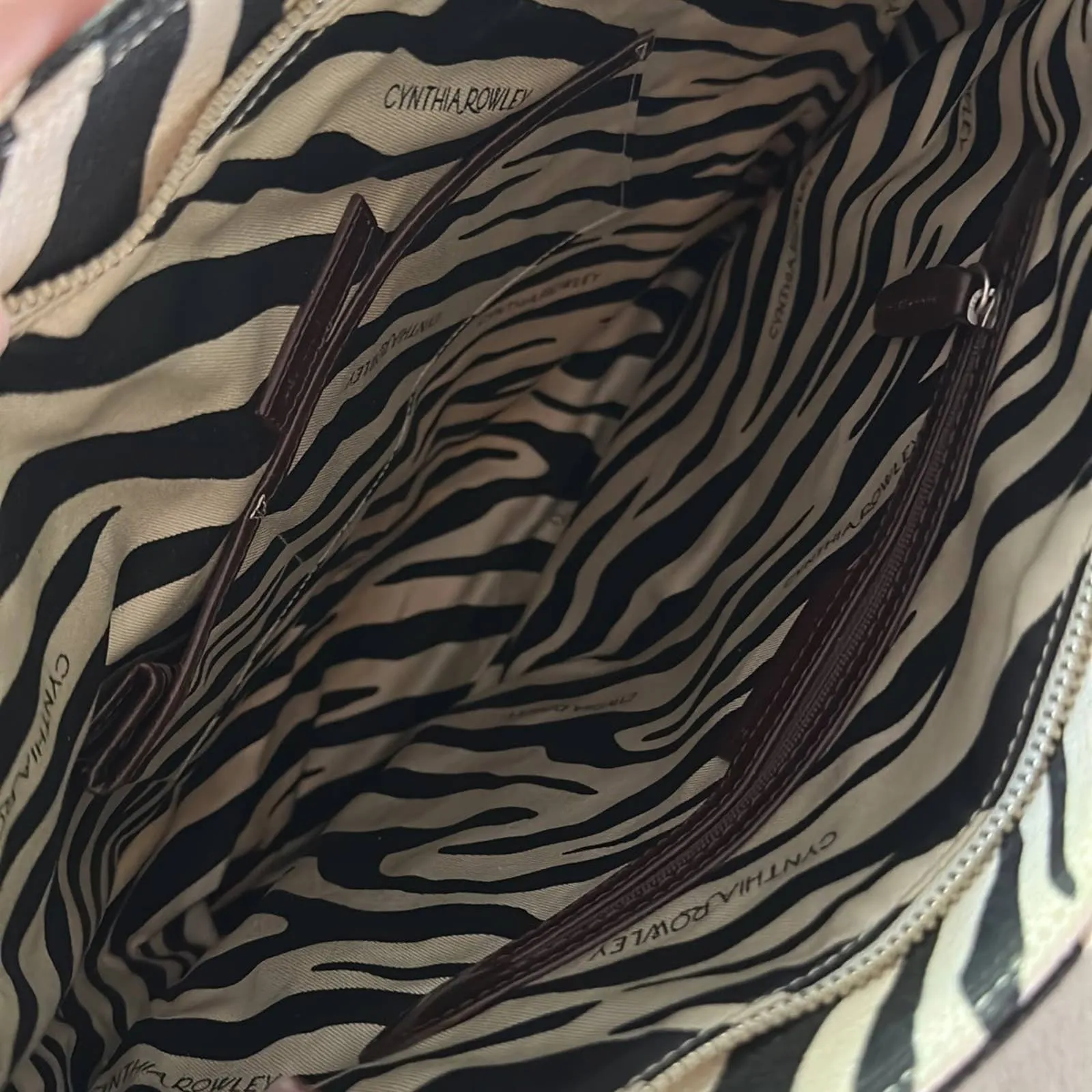 Cynthia Rowley Zebra‎ Print Purse - Image 5