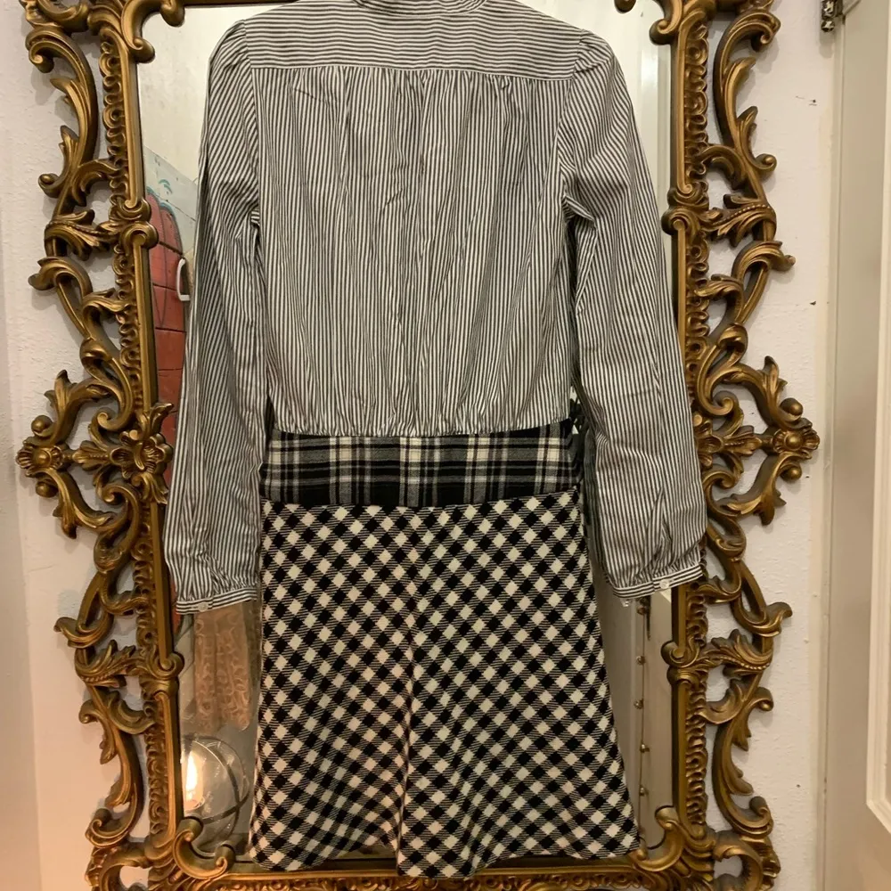 Love moschino striped and plaid dress - Image 3