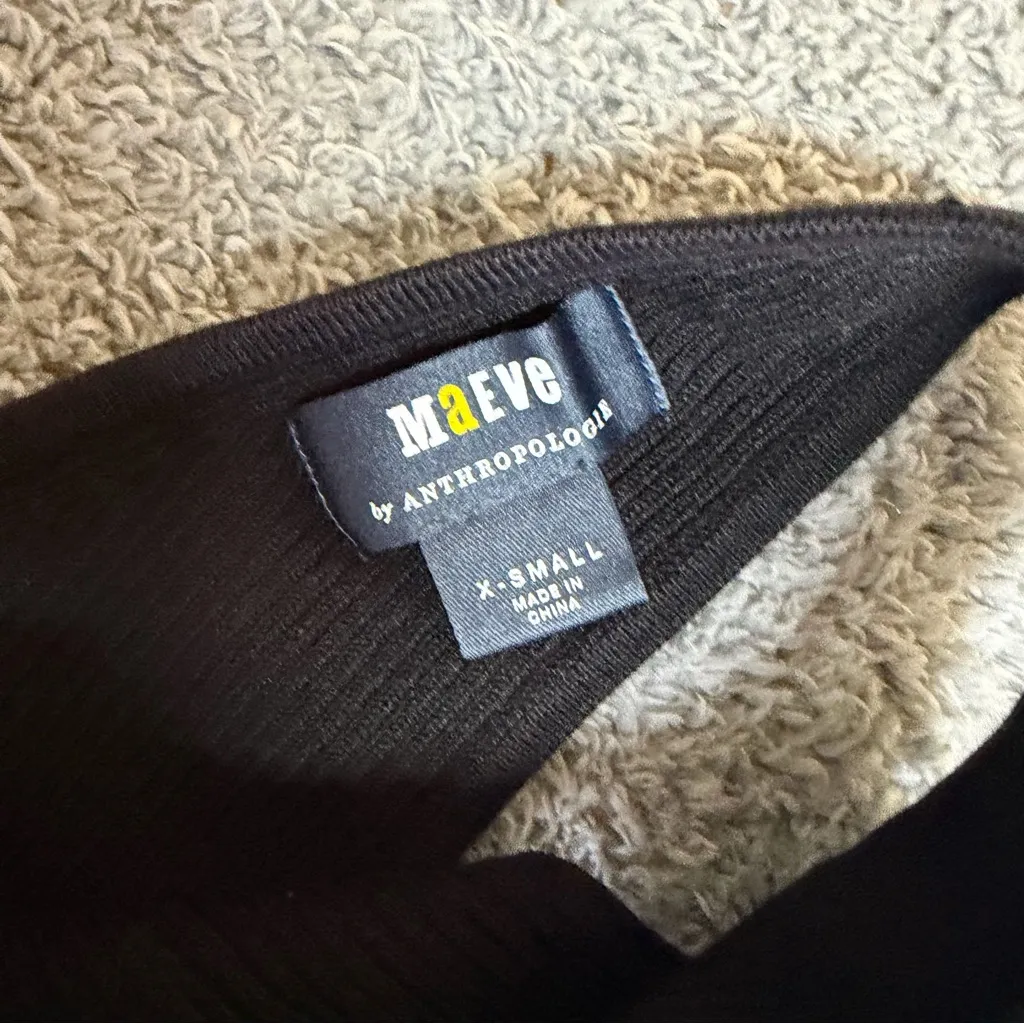 Anthropologie Maeve Bow-Shoulder Sweater Tank Size XS - Image 8