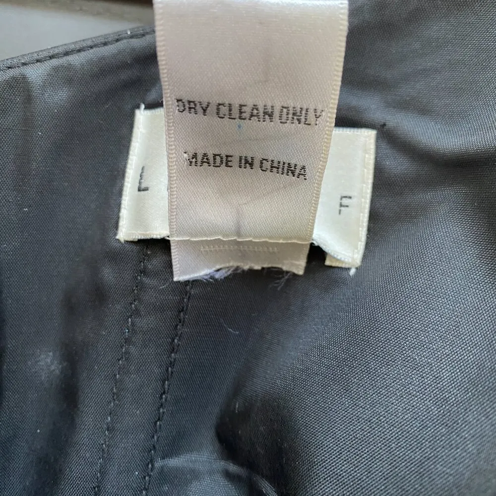 Bill Levkoff Women's Sz 6 Strapless Belted Sash Evening Formal Midi Dress Black - Image 14