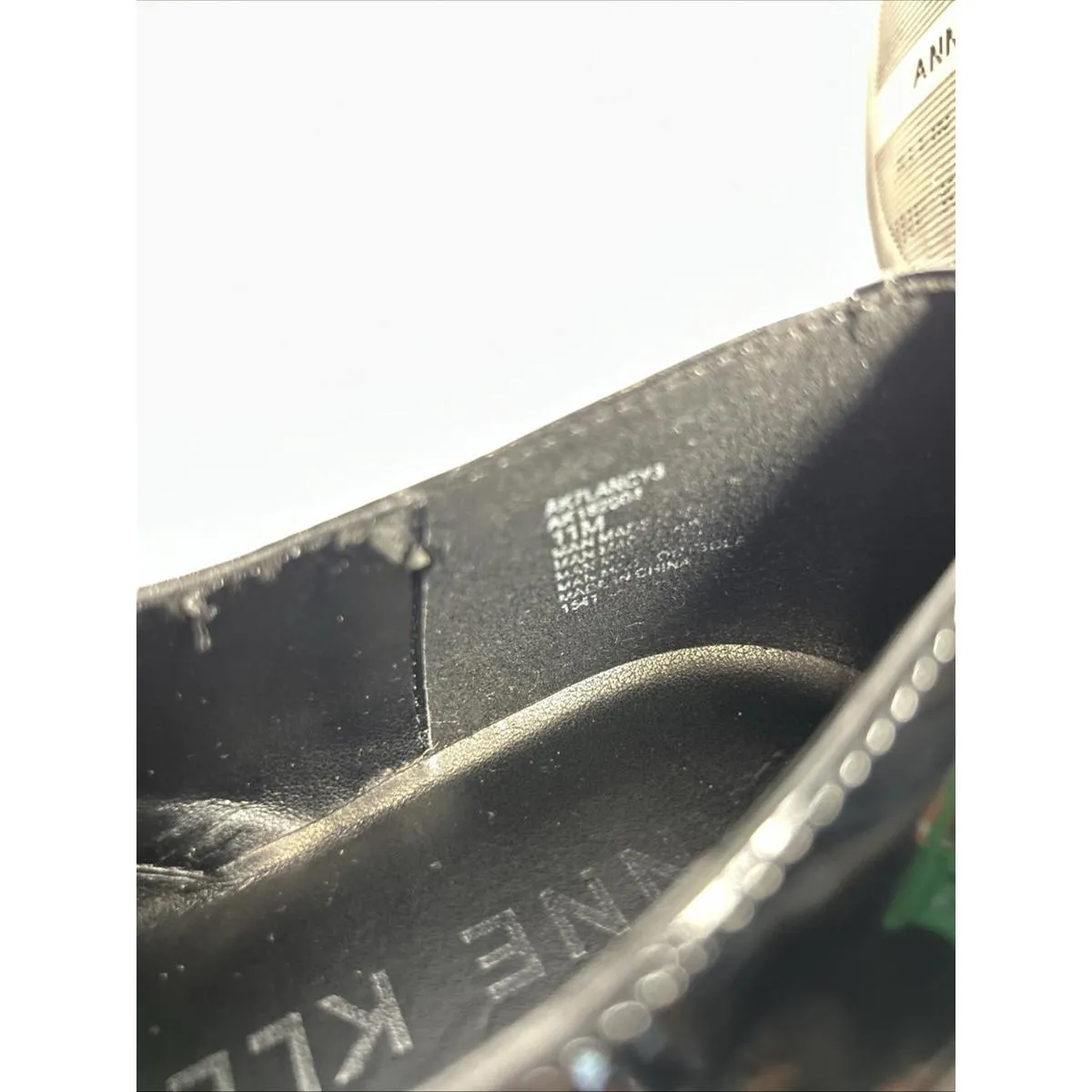 Anne Klein-Women's Costanza Derby Oxford Black Lanza Flex Dress Shoes Size 11 M - Image 9