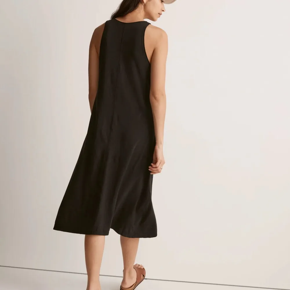 Madewell Black Tank Dress Size Small - Image 2
