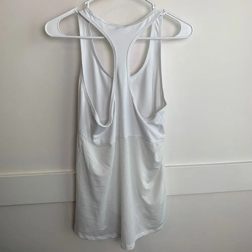 Fabletics White Cashel Racerback Tank Top - Image 3