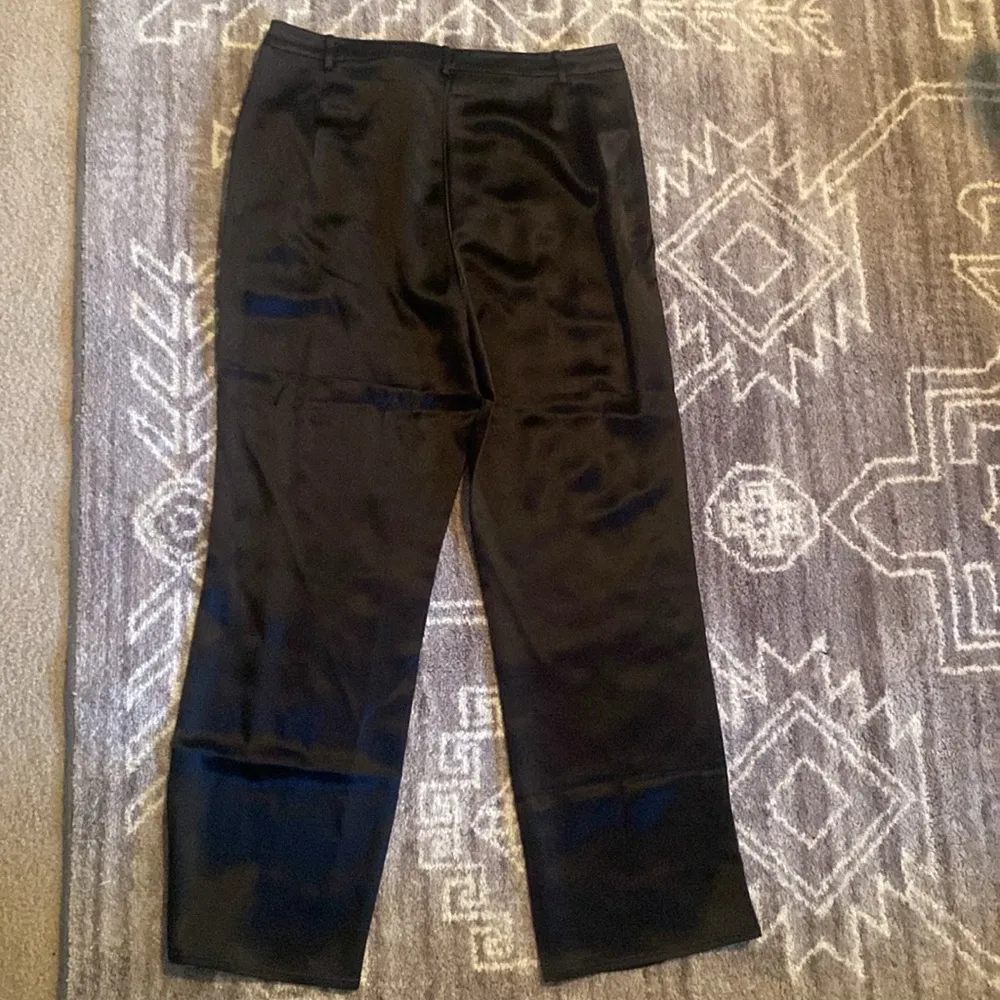 Lattelier Silky Blazer and Pant Set Black Size XL - Image 9