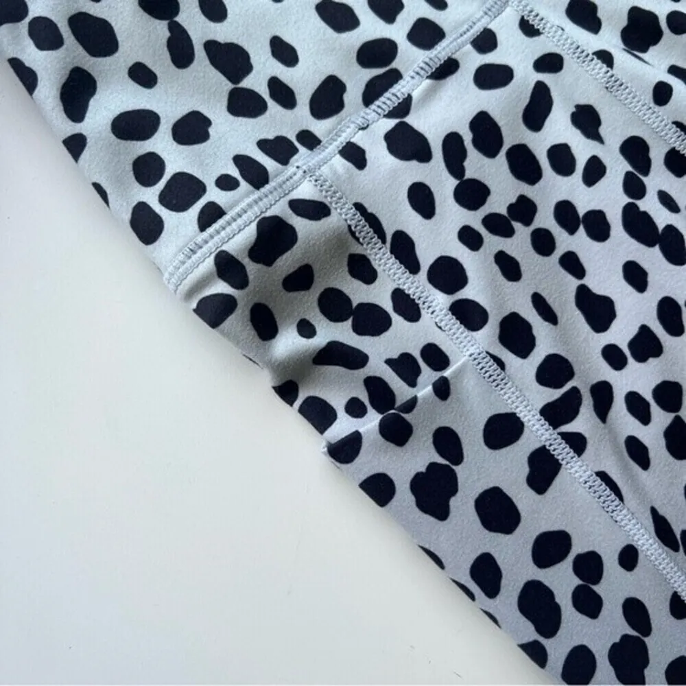 Sunzel Athletica workout high waist leggings sport yoga Gym with two pockets. Silver Size undefined - Image 10