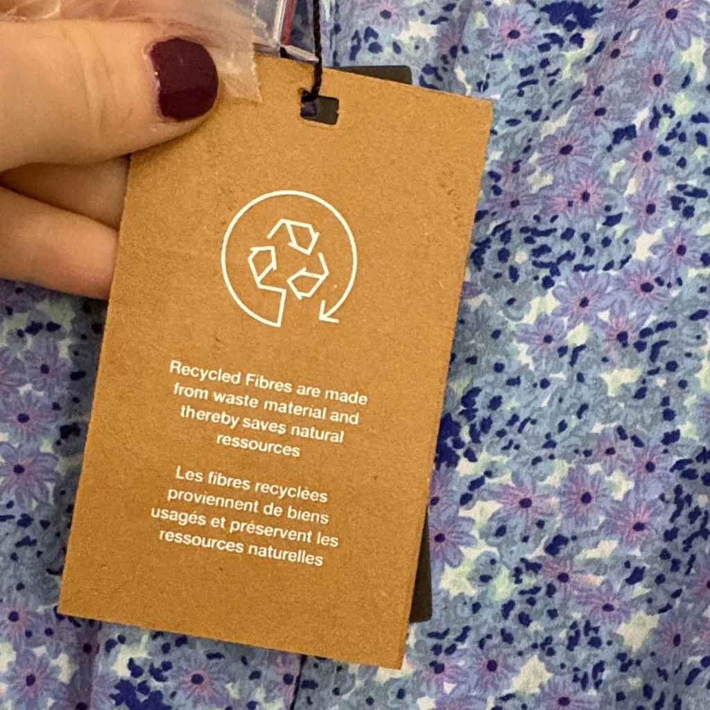 Vero Moda Blue Birch Floral Jumpsuit - Image 6