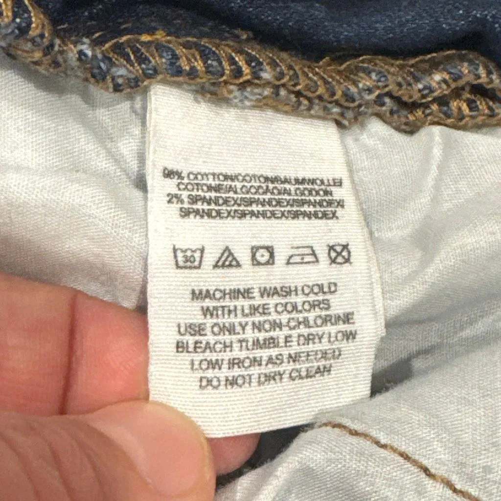 Free people side zipper flare jeans size 28 - Image 4