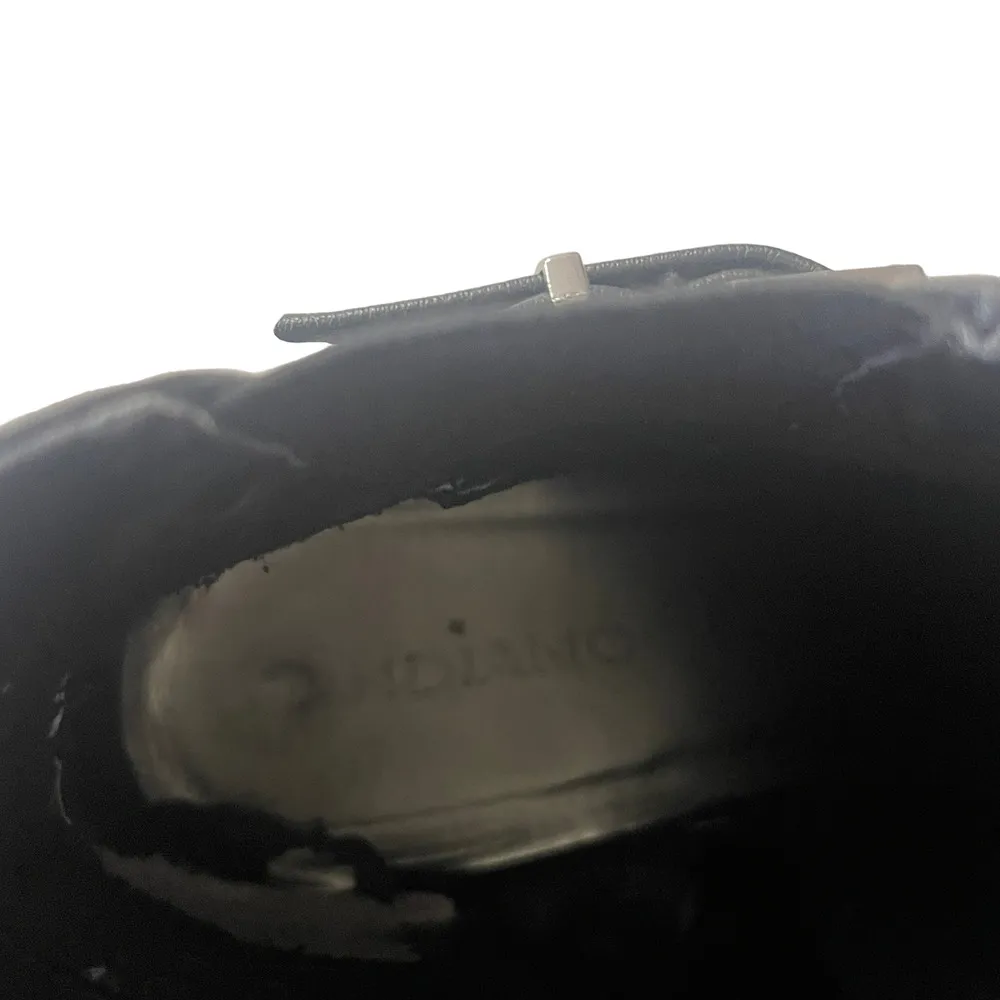 Andiamo Women's Size 9.5‎ Aniles Faux Leather Ankle Moto Black Booties Boots - Image 13