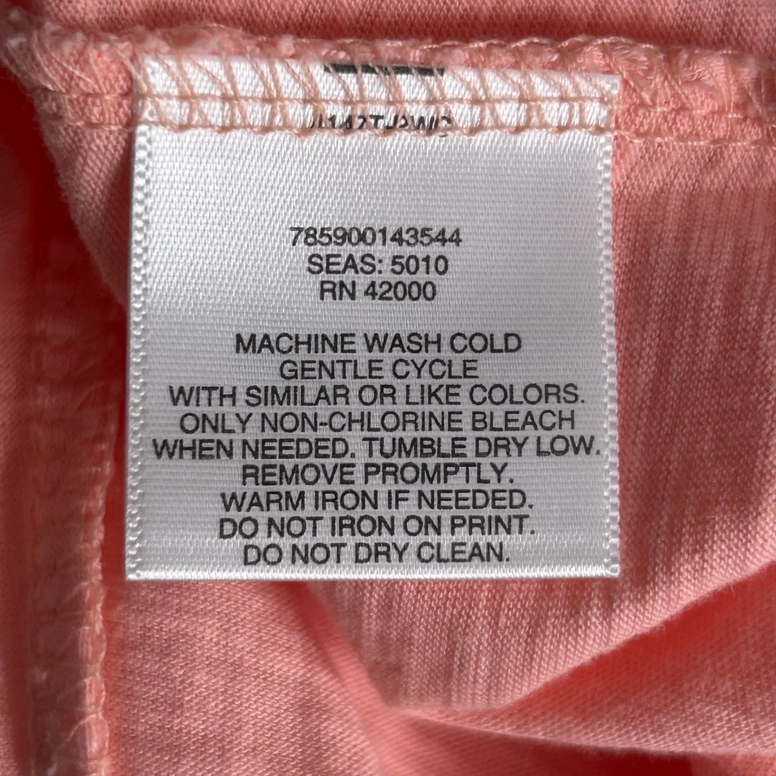 Route 66 Y2K Henley Top Pink Large - Image 6