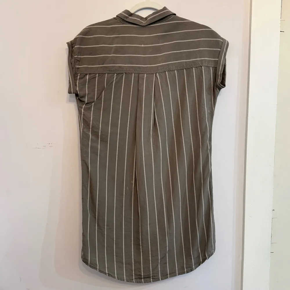 Blue Rain Green Cap Sleeve Dress - Image 2