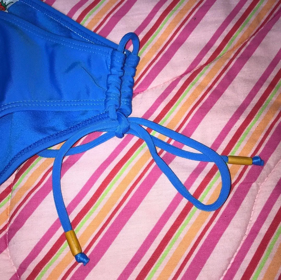 Brazilian Bikini Bottom Blue - Image 3