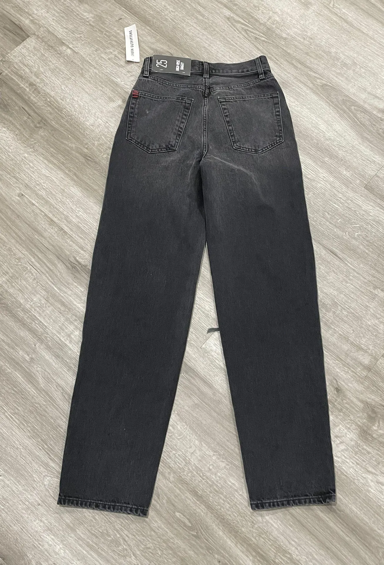 High Rise Black Jeans - Image 3