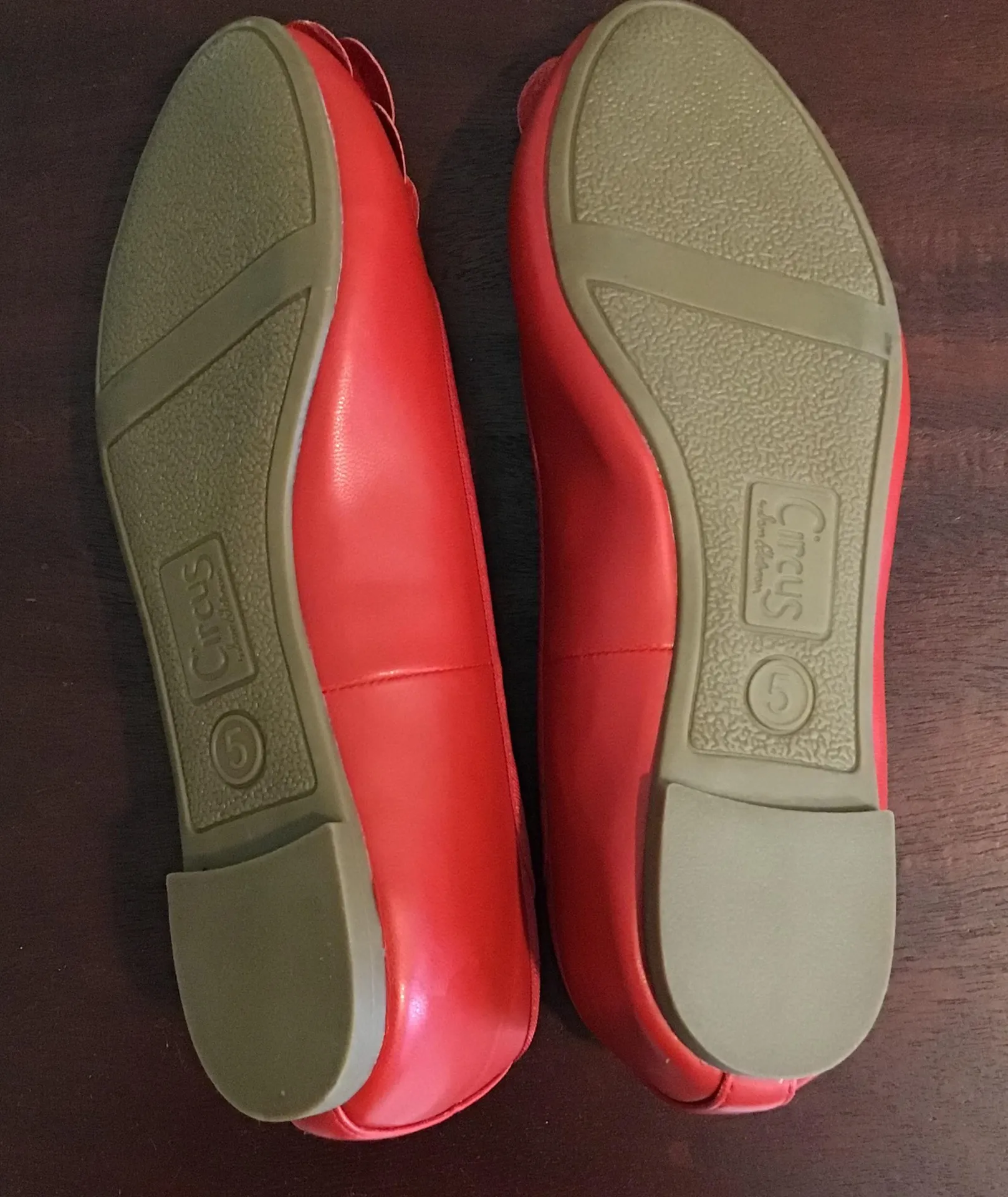 Circus by  Cecilia Ballet Flat Red 5 - Image 6