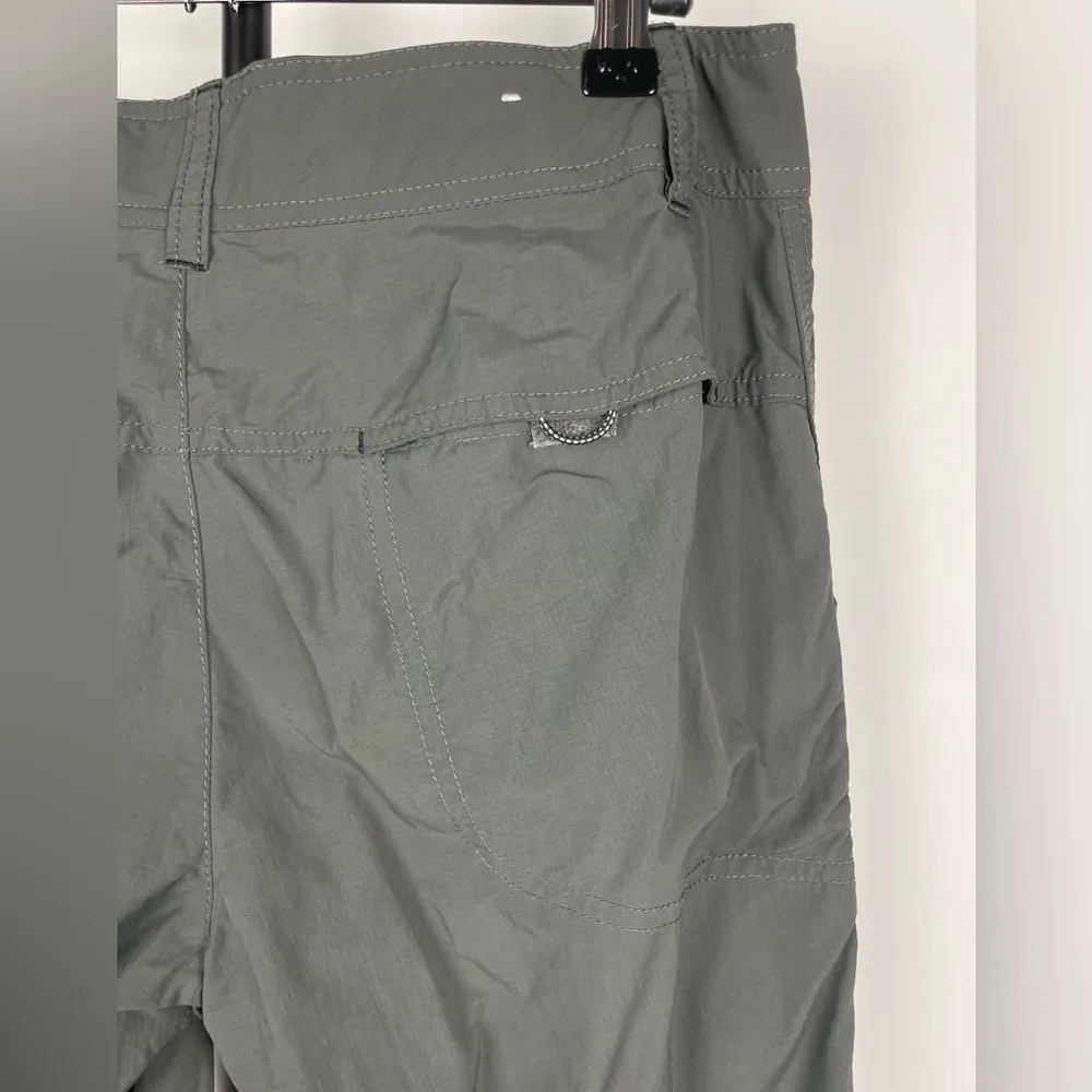 Women Gray Convertible Cargo Shorts Omni-Shade Sun Protection Pants - Image 7