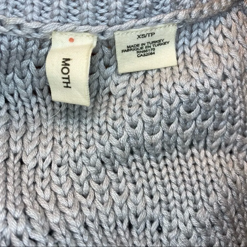 Anthropologie Moth Sana Metallic Sweater Tank Top - Image 12