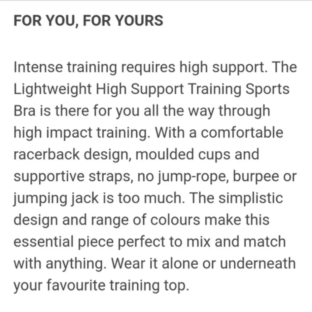 - Women’s Lightweight High Support Sports Bra - Image 11