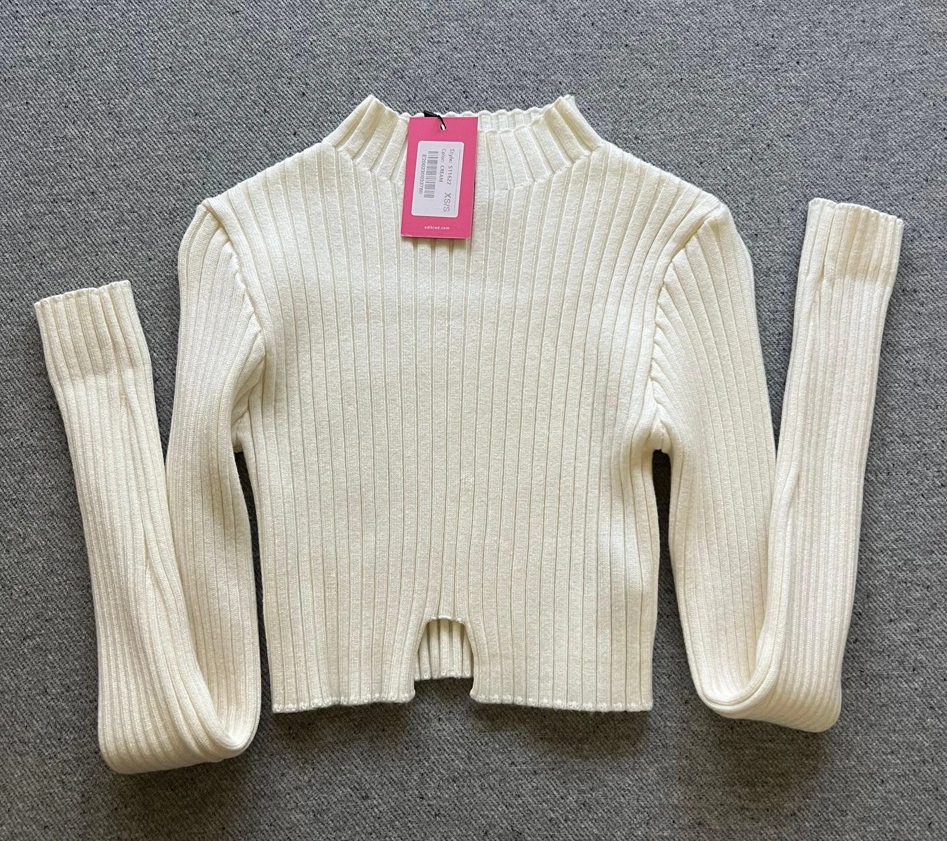 cropped sweater - Image 2