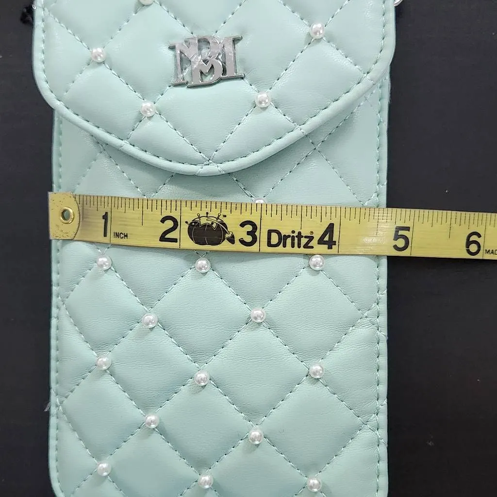 Badgley Mischka Pastel Green Crossbody Bag NWT Green Phone Case Bag - Image 11