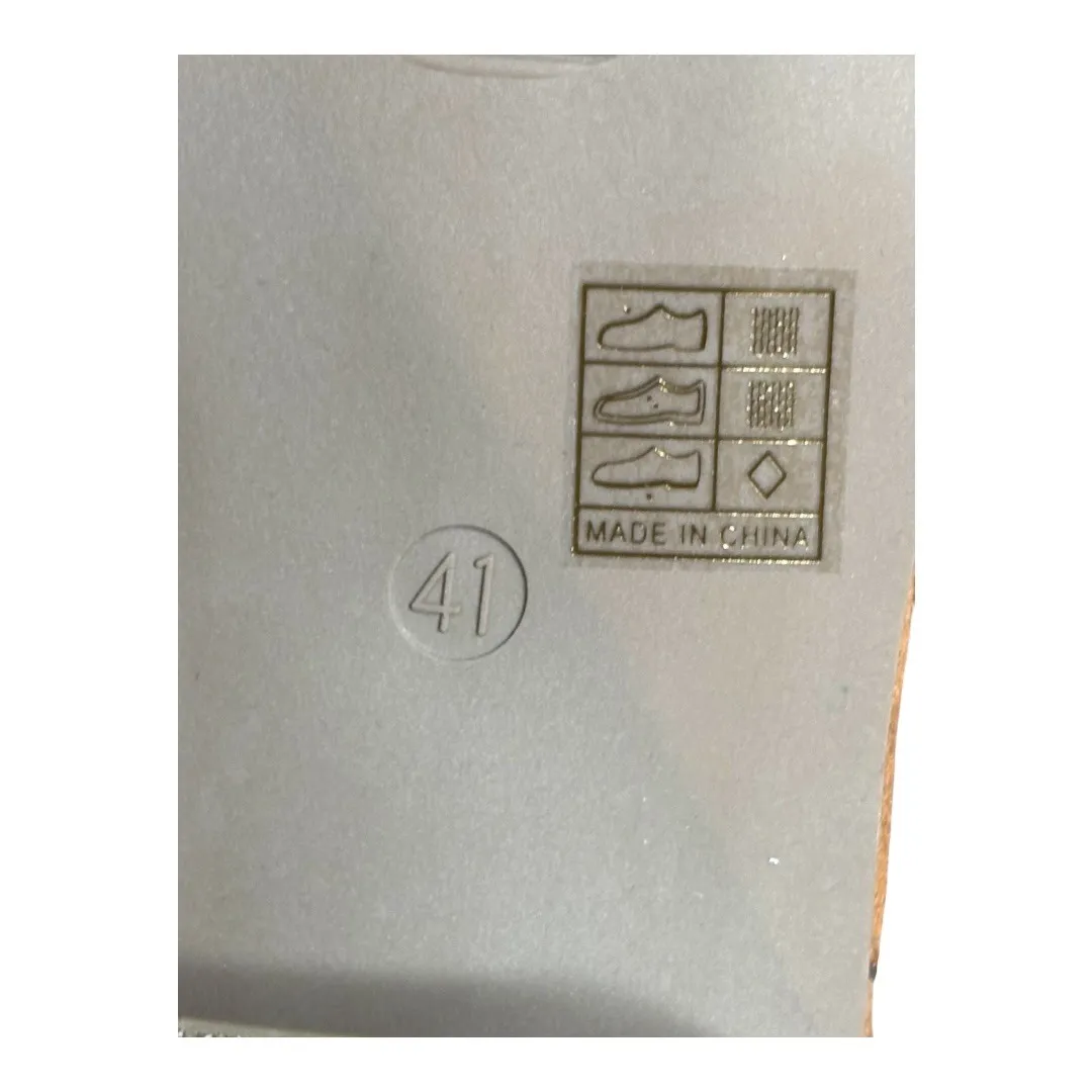 Knee High‎ Cowboy Boots Size 41 Tan Faux Suede Western Style Women Size 9.5 NWOT Brown - Image 8