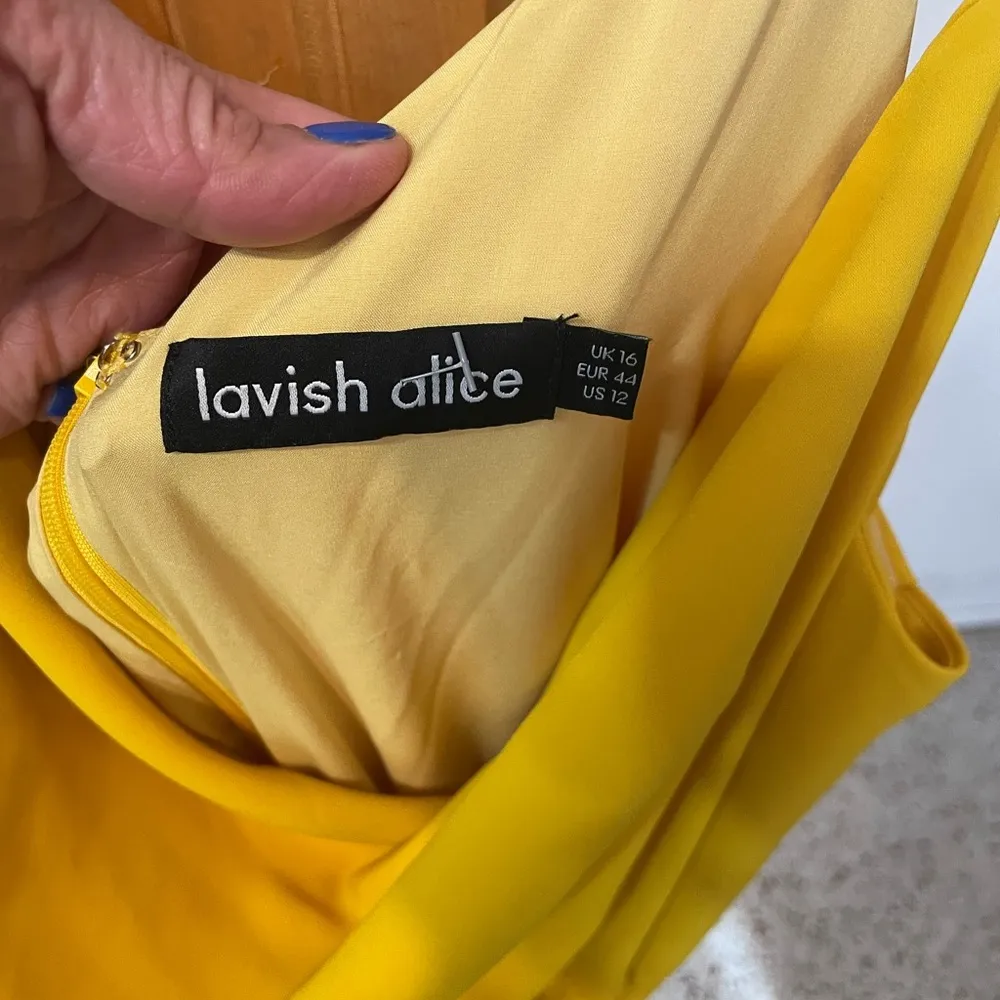 Lavish Alice Cowl neck midi wrap dress 12 - Image 3