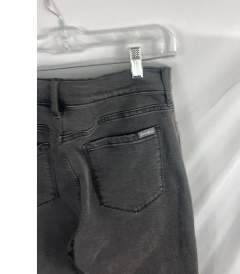 Eddie Bauer Curvy High Rise Boot Cut Brown pant Size P12 - Image 5