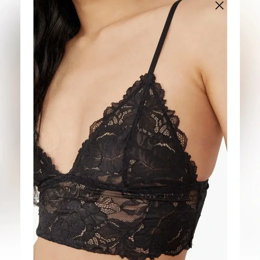 Free People Everyday Lace Longline Bralette (2 pack) - Image 2