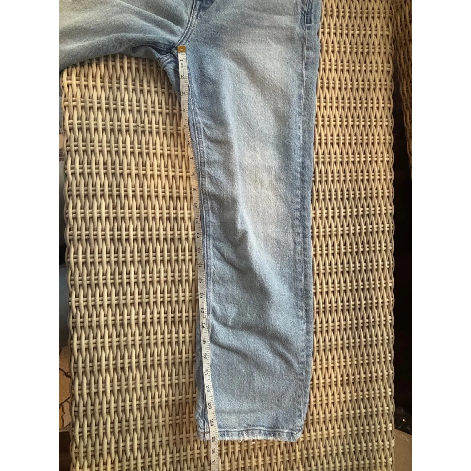 AYR The YaYa Jeans 29 boho layered lyocell flattering classic distressed luxury - Image 9