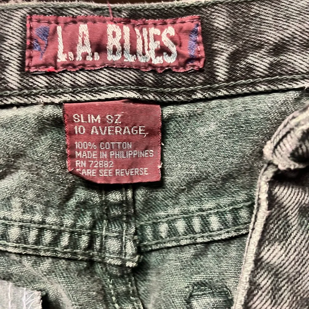L.A. Blues Green Straight Leg Jeans - Image 3