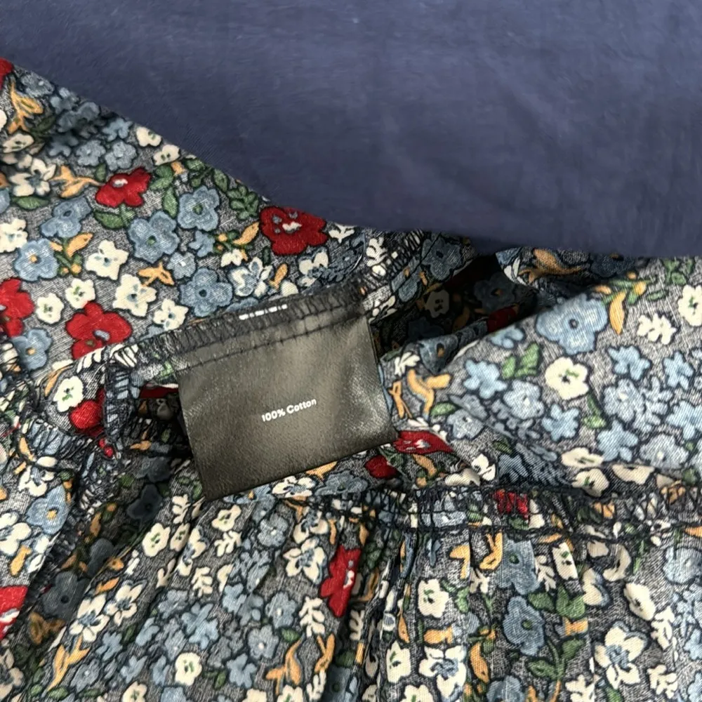 Summersalt The Tiered Puff Sleeve Dress Floral midi long sleeve fall transition - Image 7