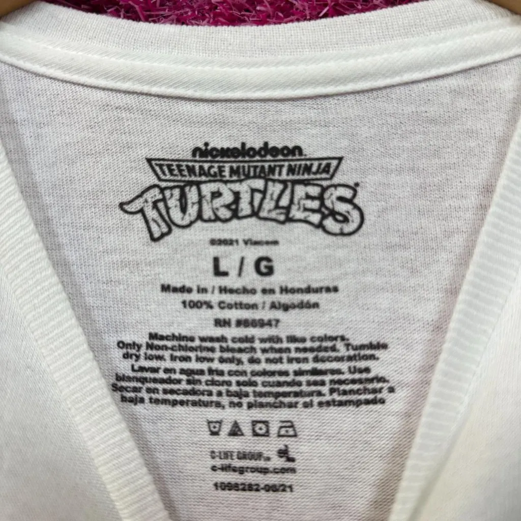 Teenage Mutant Ninja Turtles Brothers Animated Series Tee L  - Image 4
