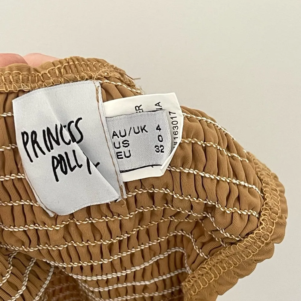 Brown Ruched Bikini Set - Image 5