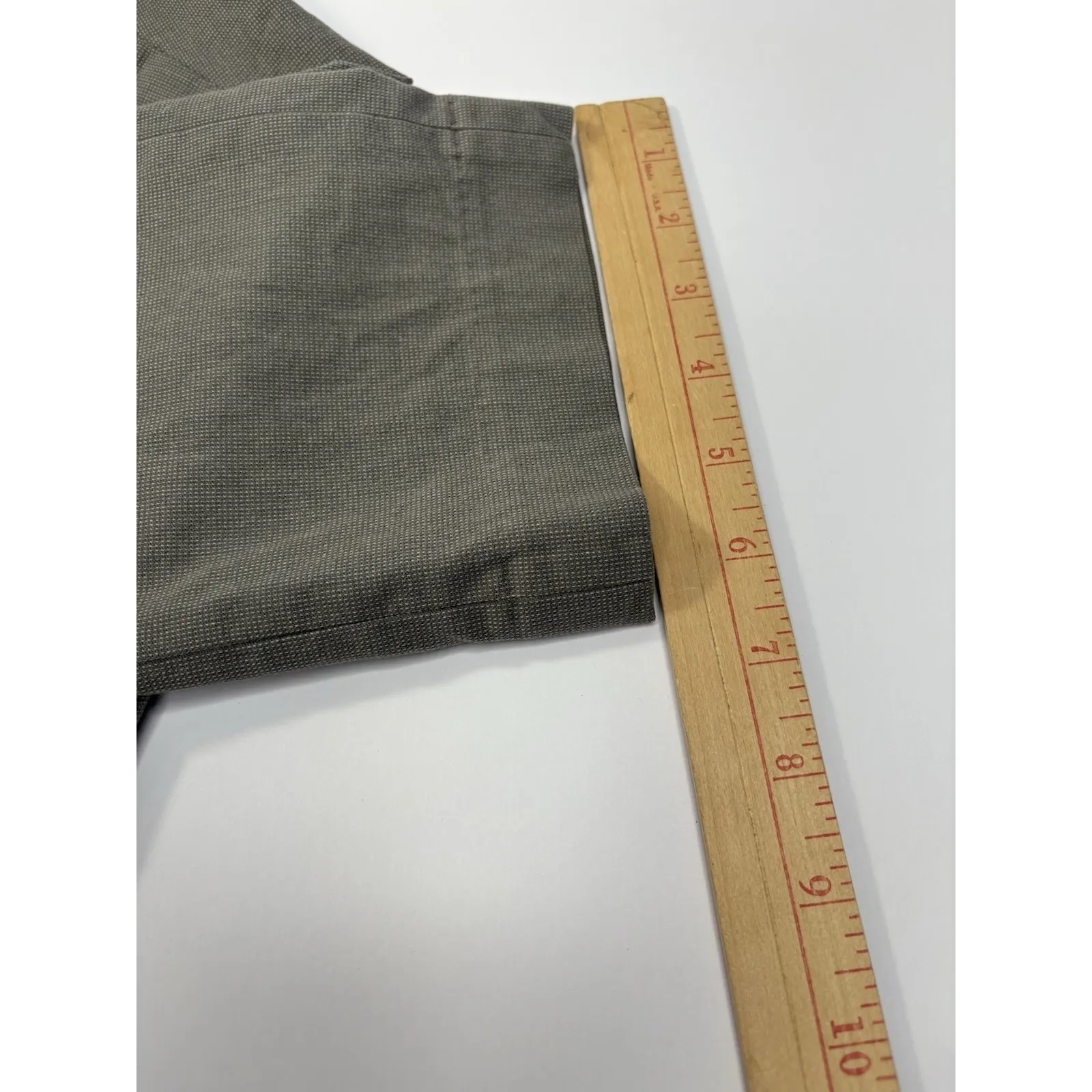 Banana Republic Women's Dress Pants Size 2 Gray Taupe‎ Stretch Cotton Blend Care - Image 12