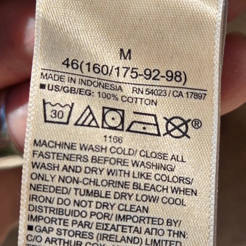 Gap Tan Chore Jacket with Relaxed Fit M - Image 4