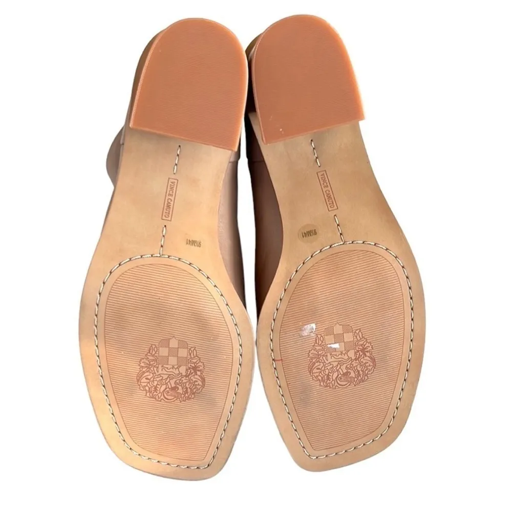 Like New Vince Camuto Leather Bebinder Open Toe Bootie - Image 8