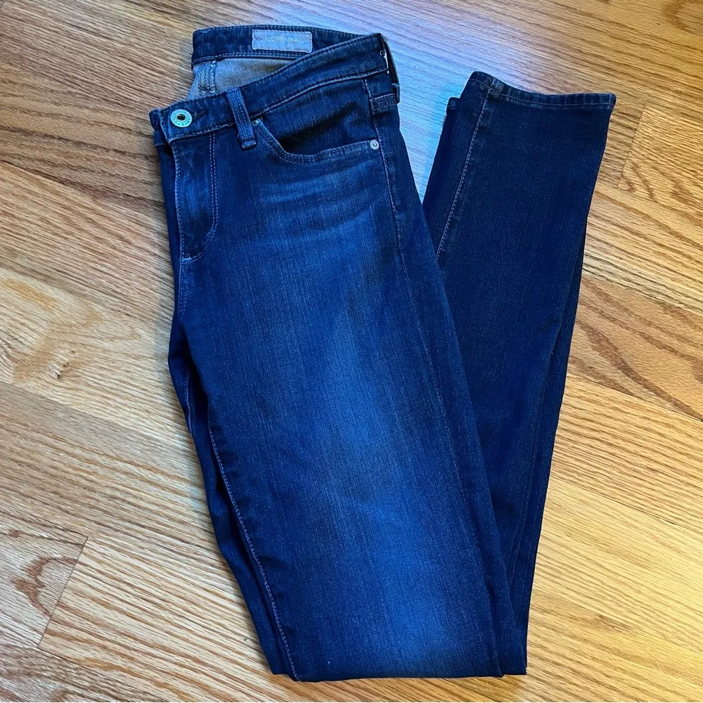 AG Adriano goldschmied the prima mid rise cigarette jeans size 24 - Image 2