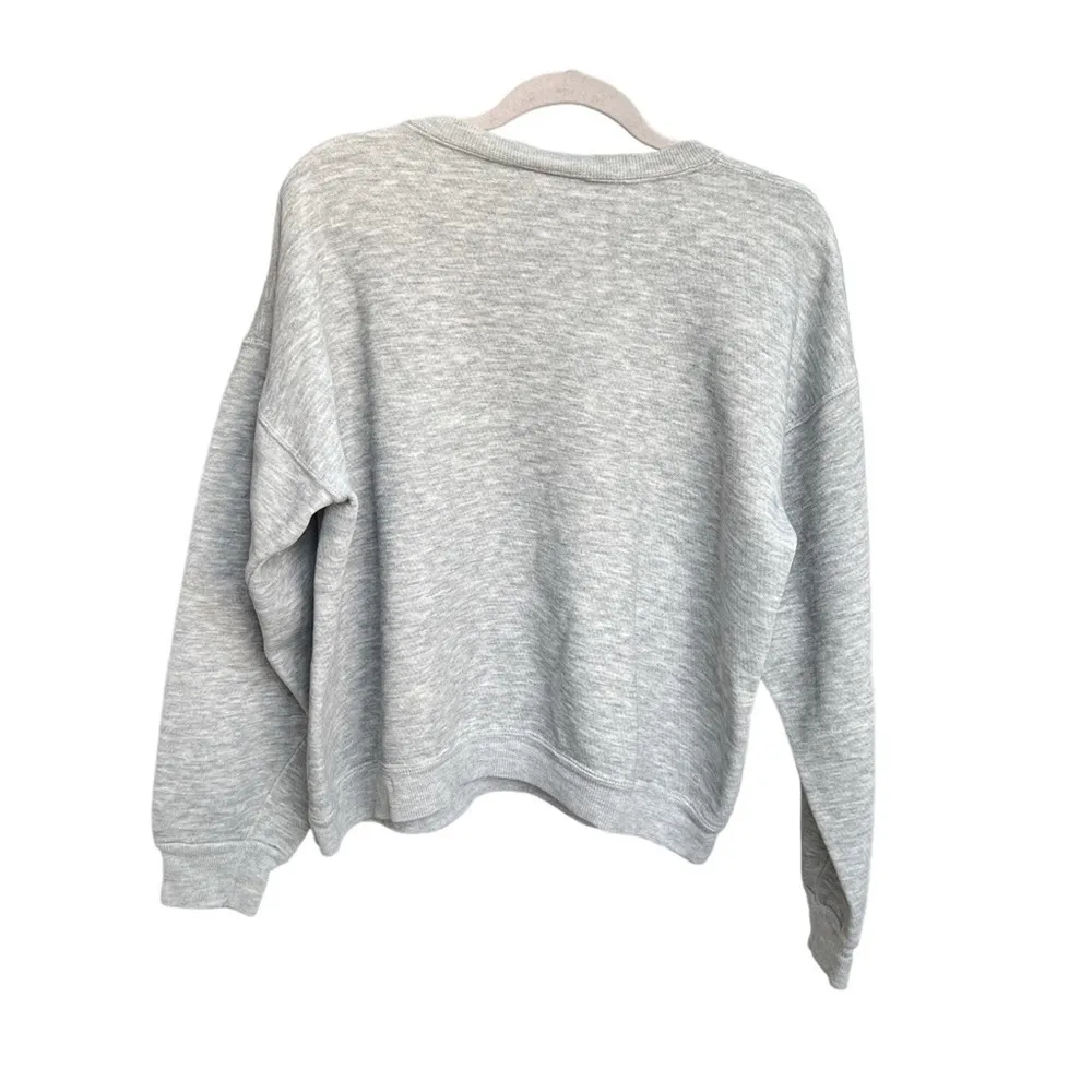 Vintage USA Olympics Heathered Grey Crewneck Pullover Sweatshirt | XL Gray - Image 2