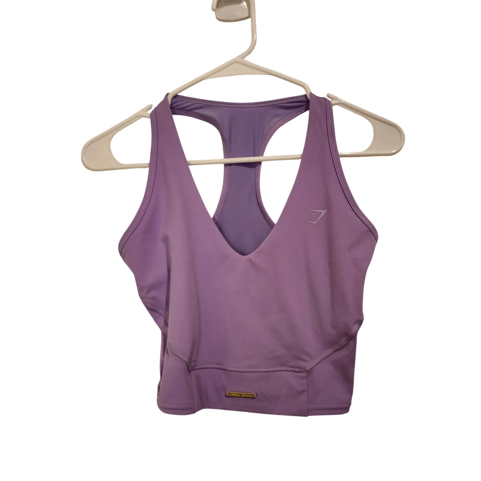 Gymshark x Whitney Simmons Collection Activewear Racerback Crop Tank Top Small - Image 2