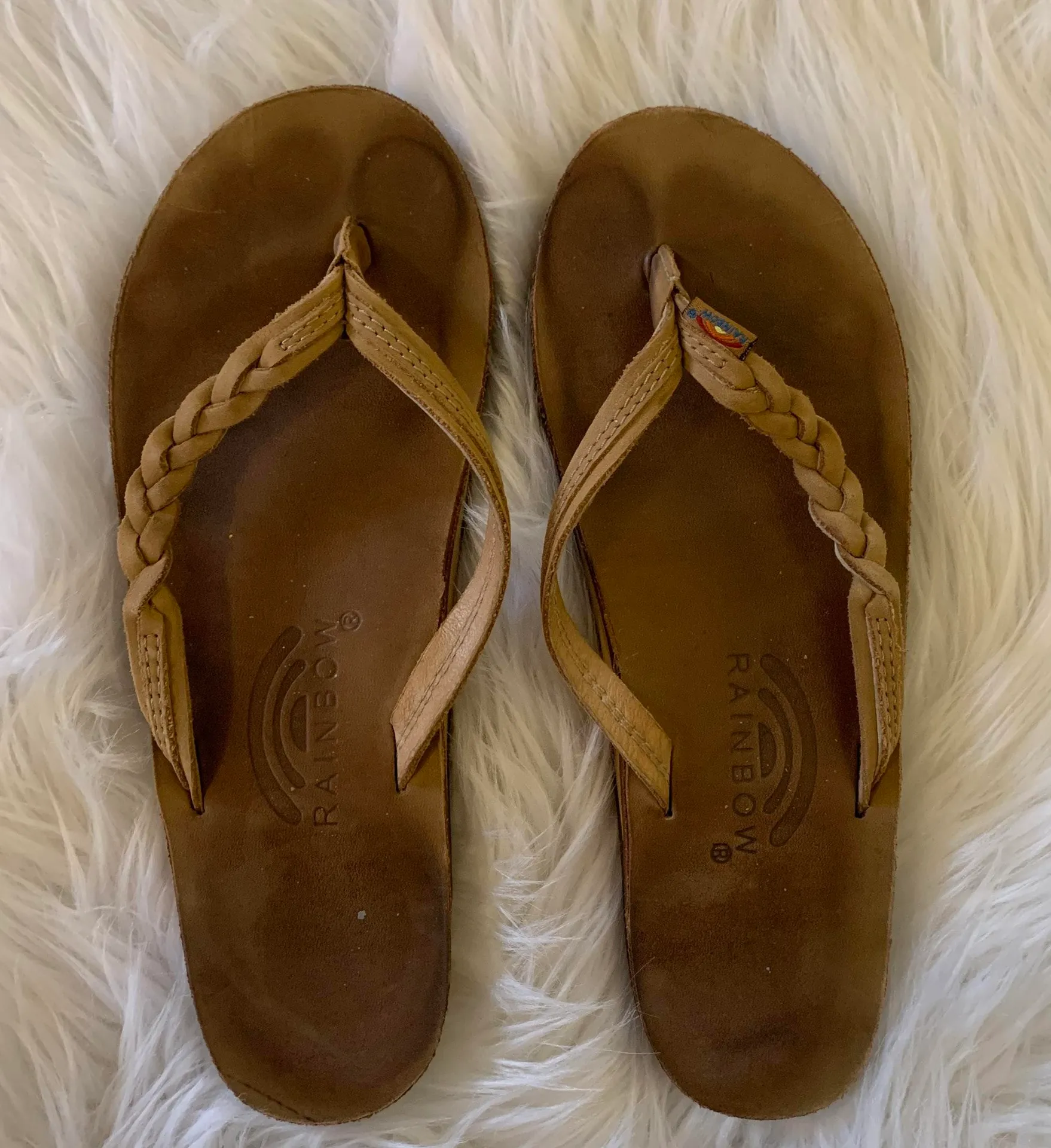 Rainbow Braided Sandals - Image 3