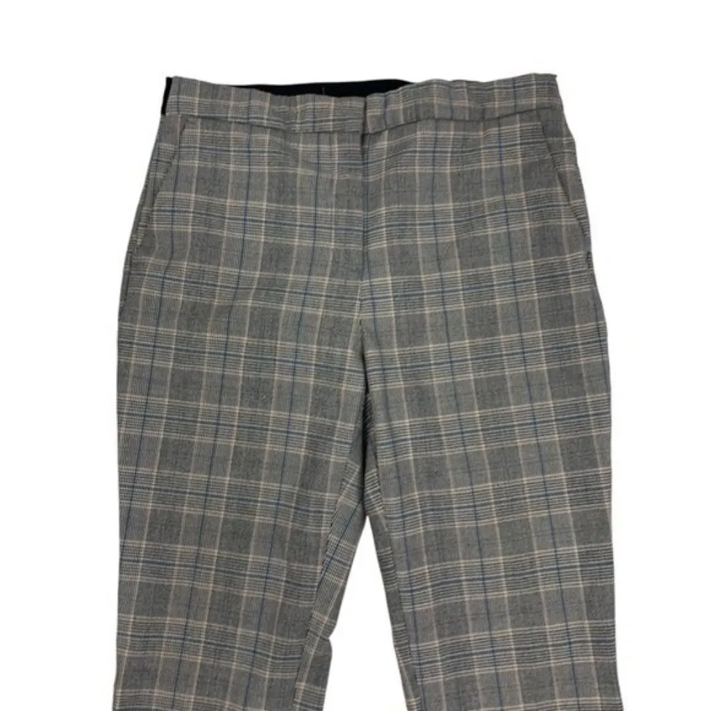 Zara Women Large‎ Gray Career Pants Office Workwear Trousers Stretch - Image 2