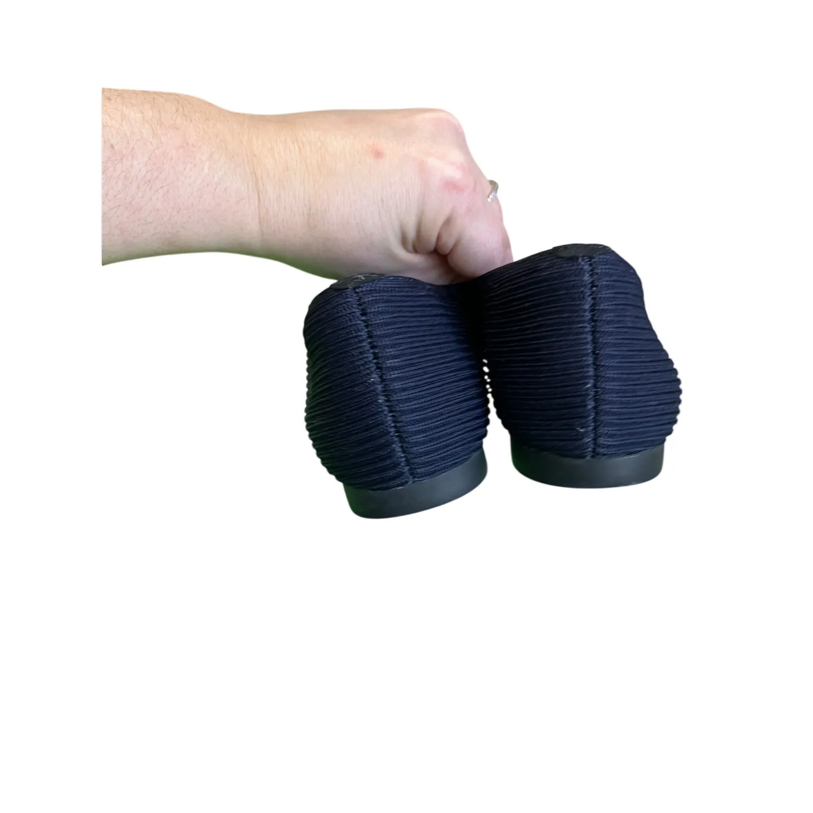 VIVAIA Margot Blue Stretch Knit Ballet Flats Sustainable Comfort EU 36.5 US 6 - Image 4