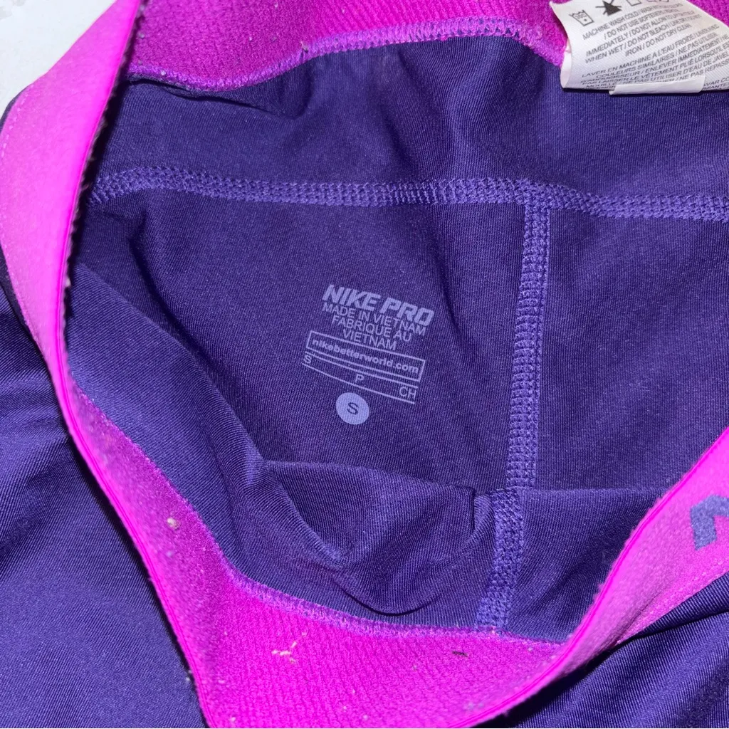 Purple Nike pro spandex - Image 2