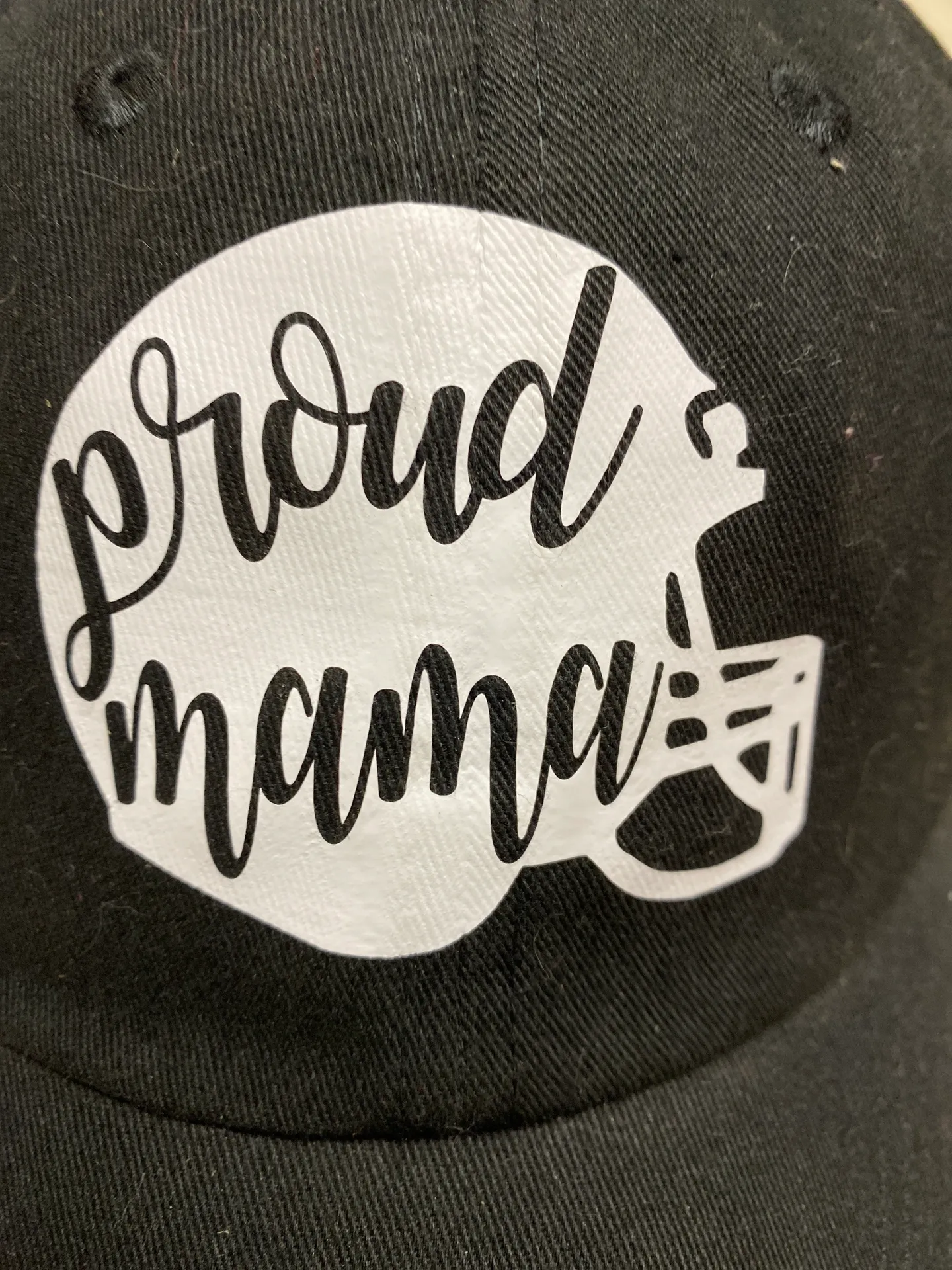 Proud mama Hat Black - Image 3