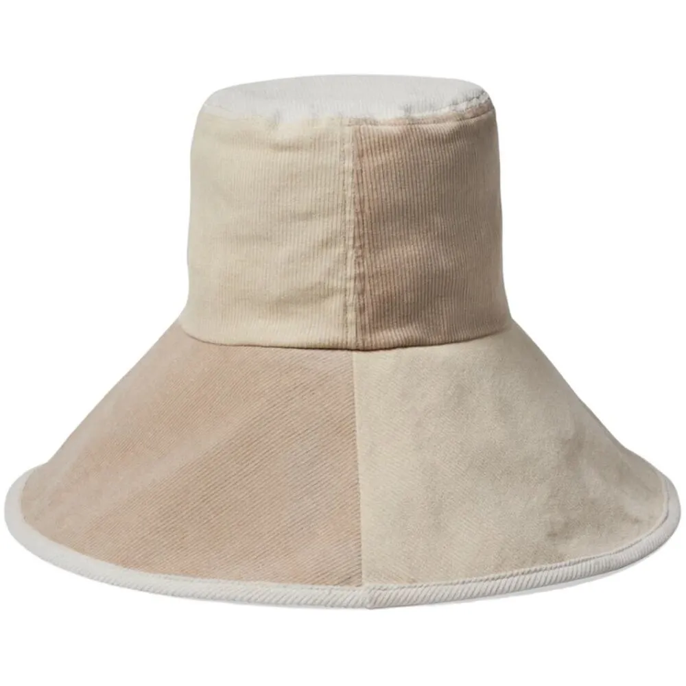 Brixton Maddie Packable Bucket Hat in Dove Off White and White S/XS NWT - Image 5