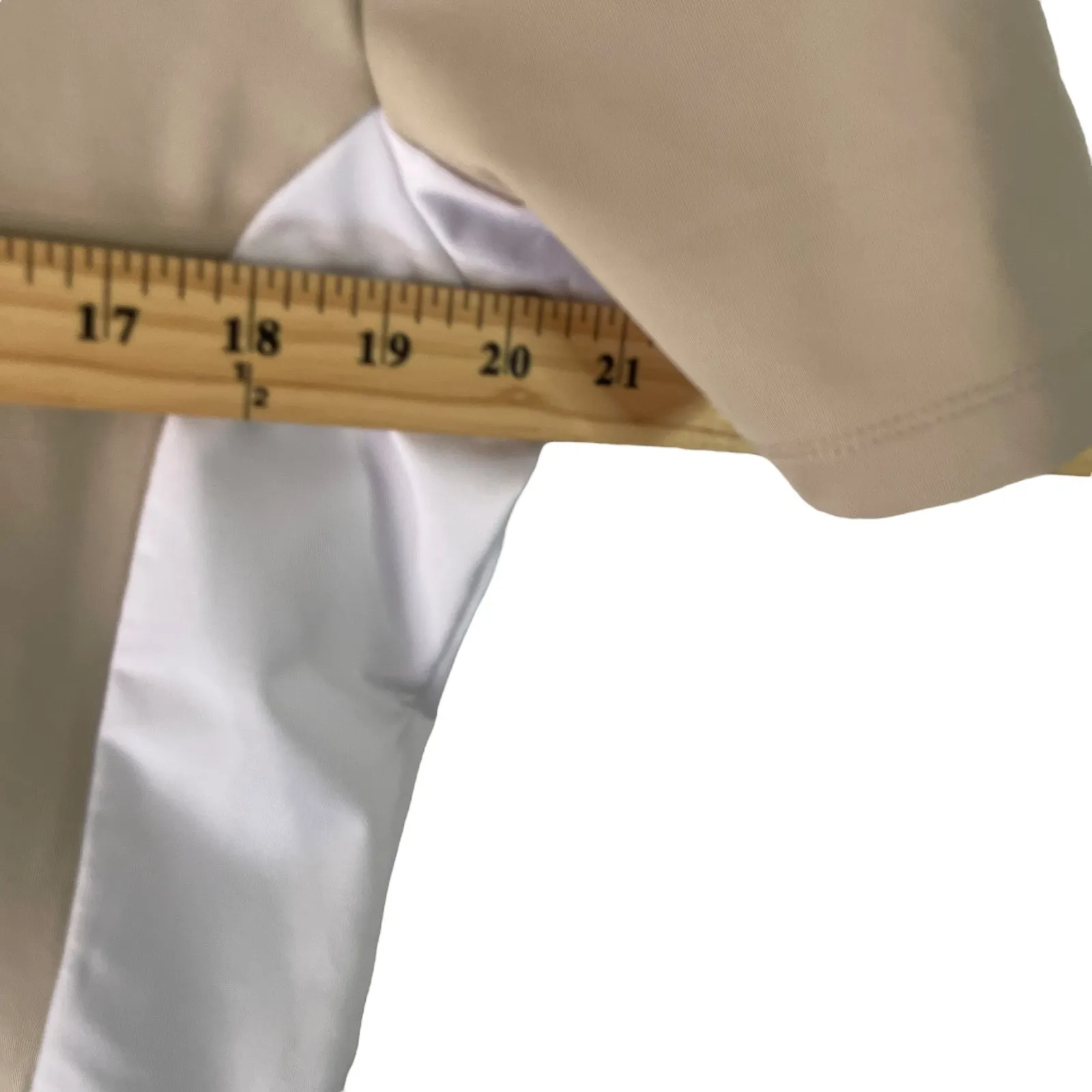 Nivo Women's Size XL‎ Tan Half Zip Tennis Golf Polo Shirt - Image 7