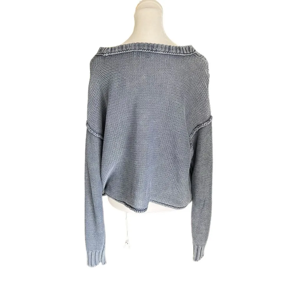 American Eagle - Boat Neck Oversized Slouchy Sweater Sz M - Image 2